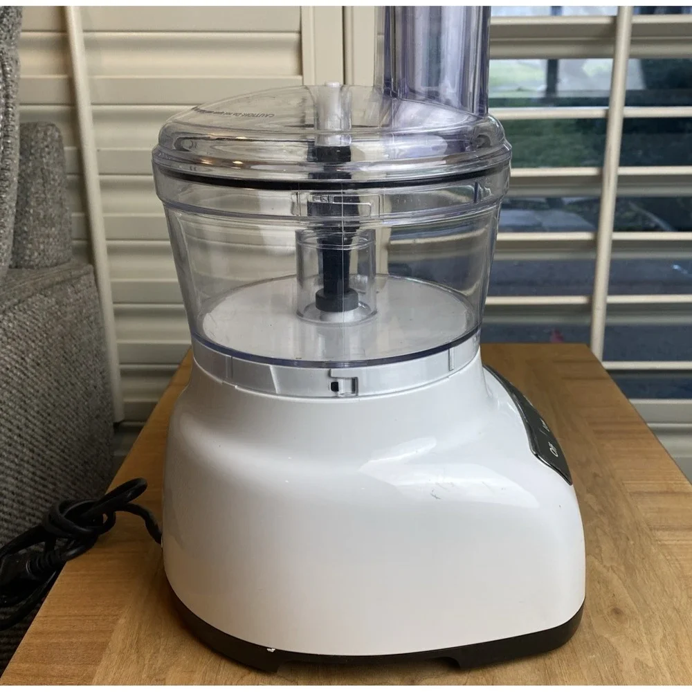KitchenAid 7Cup Food Processor System White Tested‎ KFP0711WH NO BLADE
